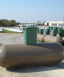 1000 gallon below ground propane tank with riser