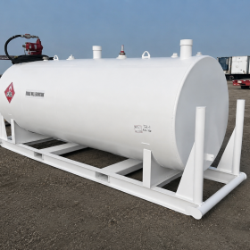 1,189 Gallon Double Wall Skid Diesel Fuel Tank with Pump