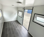 13ft Grey & White Portable Container Office