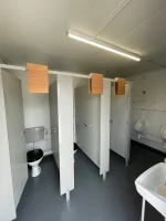 16ft x 9ft 3 + 1 Toilet Block Shipping Container