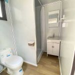 Portable Restroom with Shower 6.6×6.1ft Unit