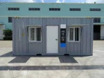 20′ High Cube Office Container with Kitchenette and Internal Conduit