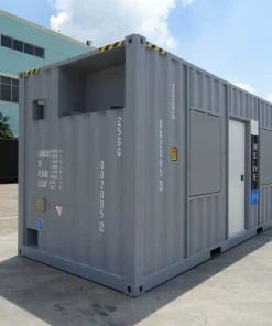 Cube Ac Unit 20′ High Cube Office Container with | C522 | Bluegrass