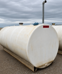 2,000 Gallon Skid Mounted Steel Bulk Fuel Storage Tank
