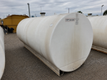 2,000 Gallon Skid Mounted Steel Bulk Fuel Storage Tank