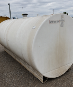 2,000 Gallon Skid Mounted Steel Bulk Fuel Storage Tank