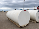 2,000 Gallon Skid Mounted Steel Bulk Fuel Storage Tank