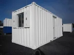 20ft New Build Anti-Vandal Office – White Open Plan Portable Office Unit