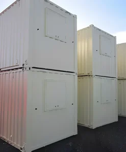 20ft New Build Anti-Vandal Office – White Open Plan Portable Office Unit