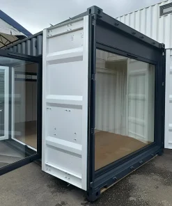 20ft x 8ft Custom Shipping Container Conversion – Portable Building