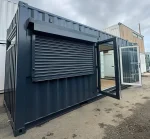 20ft x 8ft Custom Shipping Container Conversion – Portable Building