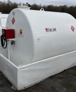 2,376 Gallon Diesel Fuel Tank with Pump and Containment Pan
