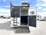 Used 2013 Bloomer 4 Horse 16′ LQ, 7’Slide, Air Ride, Pod, Mister/Water Sys Air ride, HWH Slide, Integrated Pod