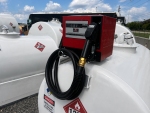 AM Tank 490 Gallon Diesel Fuel Tank with Pump and Containment Pan