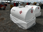 AM Tank 490 Gallon Diesel Fuel Tank with Pump and Containment Pan