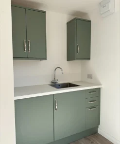 7.5 x 3m Office with Kitchenette and WC – Modular Shipping Container Workspace