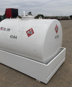 838 Gallon Diesel Fuel Tank with Pump and Containment Pan