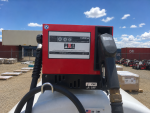 838 Gallon Diesel Fuel Tank with Pump and Containment Pan