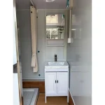 Portable Restroom with Shower 6.6×6.1ft Unit