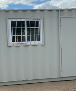 9ft Container Office complete with window and side door