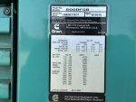 Used Cummins DFGB VTA28-G5 Diesel Generator, 473 Hrs