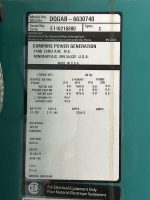 Used Cummins DQGAB QSK50-G4 Diesel Generator, 228 Hrs, EPA Tier 2