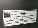 Used Cummins GGHE Natural Gas Generator, 804 Hrs