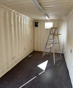 Custom 20ft/40ft Shipping Container – Insulated w/ Electric & Door – Ready to Go!