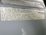 Used Detroit Diesel 250DSE Diesel Generator, 955 Hrs