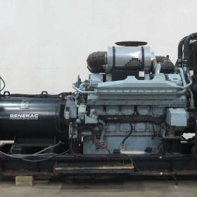 Used Generac 1000 kW Mitsubishi S12H-PTA Diesel Generator, 542 hrs