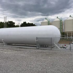 18000 Gallon Skid Tanks Online ASME Storage Propane Skids Tanks Propane Tank