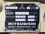 Used Kohler 1000ROZM Mitsubishi S12H-PTA Diesel Generator, 503 Hrs