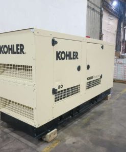 Used Kohler KG80 Natural Gas / Propane Generator, 83 Hrs, EPA Certified