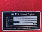 Used MTU DS00500 10V1600G80S Diesel Generator, 585 Hrs, EPA Tier 2