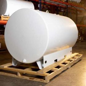 Newberry UL 142 Single Wall Skid Tank – 1000 Gallon Fuel Tank Propane Tank