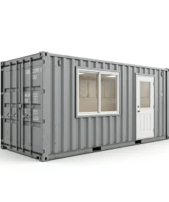 20ft Container Office – Converted – Gray