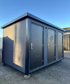 Triple Toilet Unit (Customizable) – Shipping Container