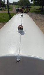 Newberry UL 142 Single Wall Skid Tank – 1000 Gallon Fuel Tank Propane Tank
