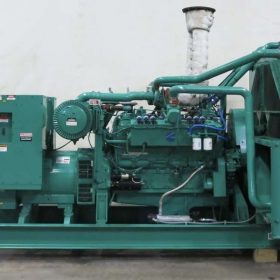 Used Cummins GTA28 Natural Gas Generator, 496 Hrs