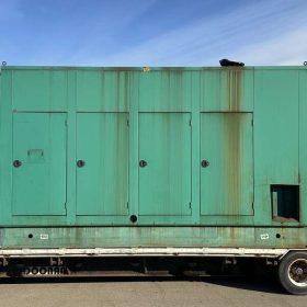 Used Cummins 750GFLB GTA50-G2 Natural Gas Generator, 525 Hrs