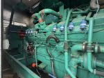 Used Cummins 880GFLC GTA50-G3 Natural Gas Generator, 660 Hrs