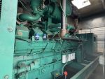Used Cummins 880GFLC GTA50-G3 Natural Gas Generator, 660 Hrs