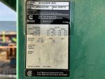 Used Cummins DFAC LTA10-G1 Diesel Generator, 505 Hrs