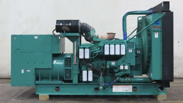 Used Cummins DFHA QST30-G2 Diesel Generator 362 Hrs Used Cummins DFHA QST30-G2 Diesel Generator 362 Hrs