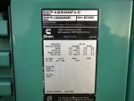 Used Cummins DFLC KTA50-G3 Diesel Generator, 700 Hrs