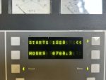 Used Cummins DFLC KTA50-G3 Diesel Generator, 700 Hrs