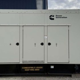 Used Cummins DQHAB QSM11-G4 Diesel Generator, 411 Hrs EPA Tier 3