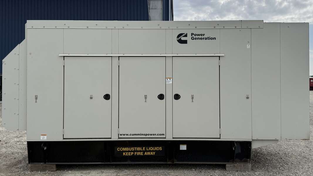 Used Cummins DQHAB QSM11-G4 Diesel Generator, 411 Hrs EPA Tier 3 Used Cummins DQHAB QSM11-G4 Diesel Generator, 411 Hrs EPA Tier 3