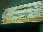 Used Cummins DFLC KTA50-G3 Diesel Generator, 517 Hrs