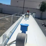 4,000 Gallon Dual Pump Commercial Gasoline Fuel Storage Tank